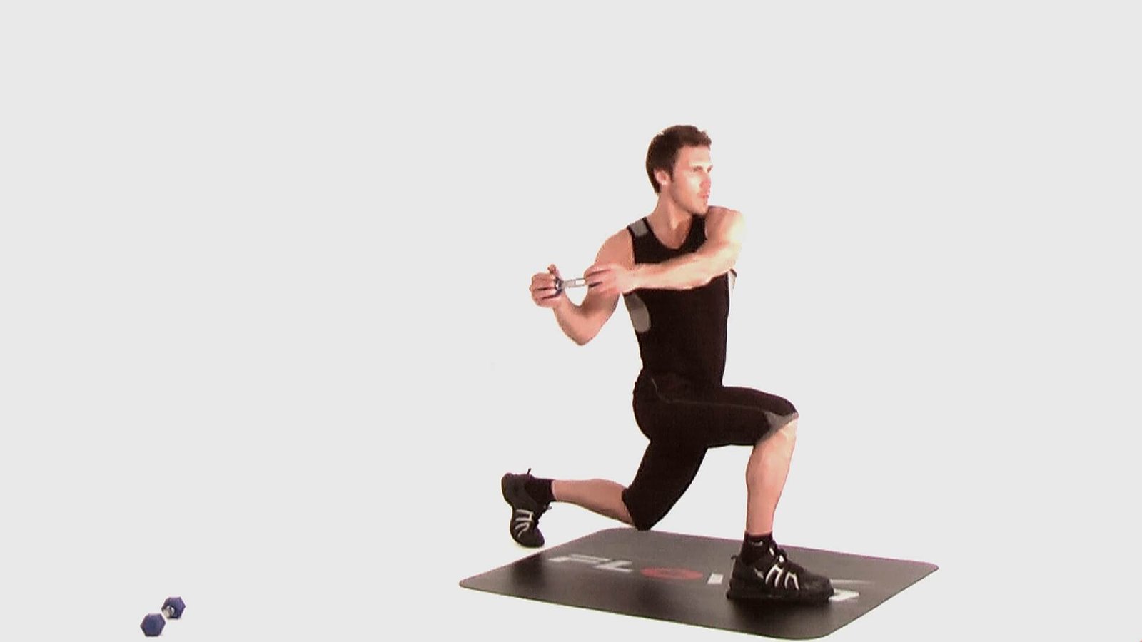 Forward Lunge Rotation External Load 1